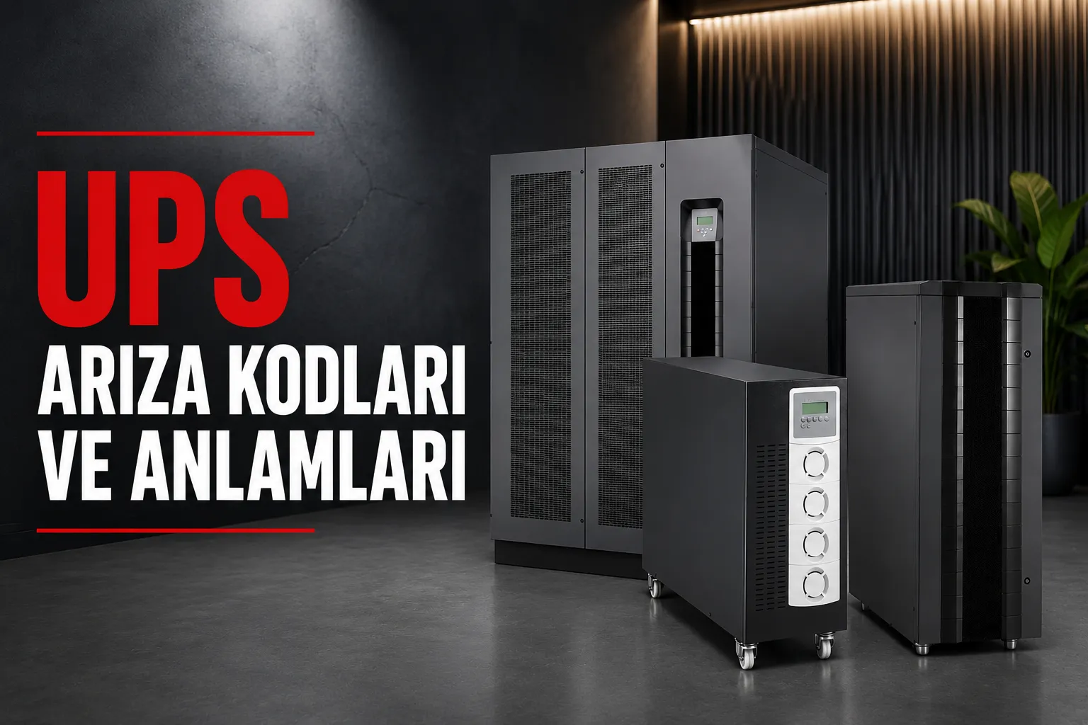 UPS Arıza Kodları ve Anlamları | By-Pass Modu, Akü Hataları ve Çözüm Rehberi