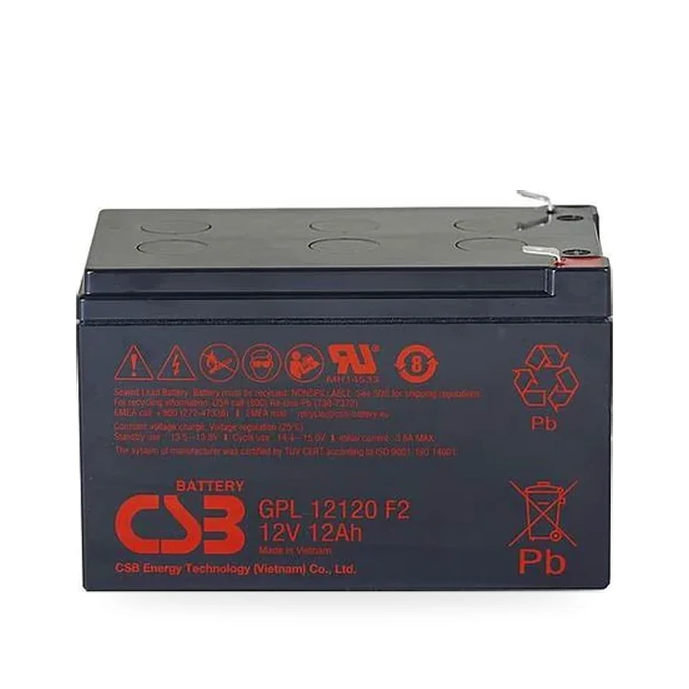CSB GPL12120 Akü (12V 12Ah)