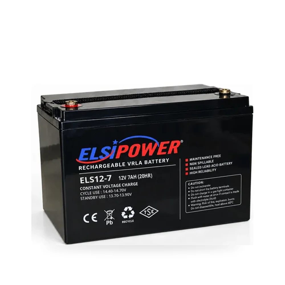 ELSIPOWER 12V 7Ah VRLA AGM Akü