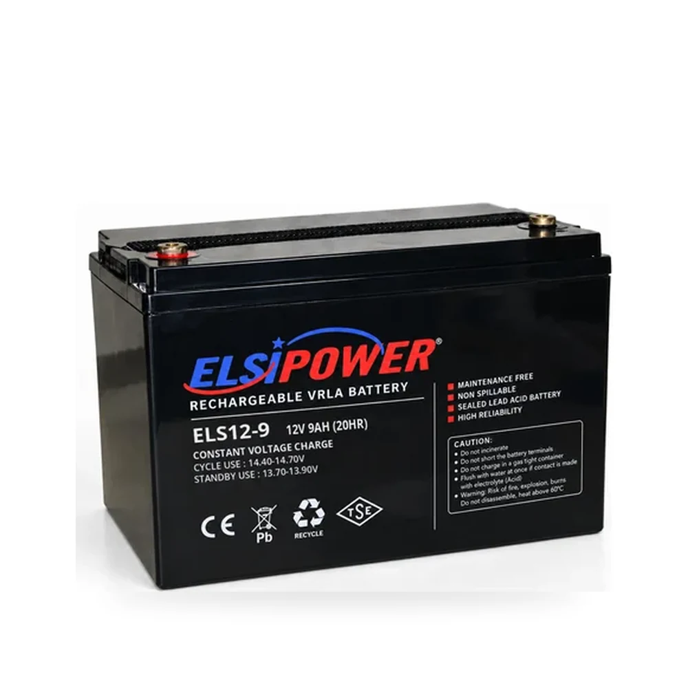 ELSIPOWER 12V 9Ah VRLA AGM Akü