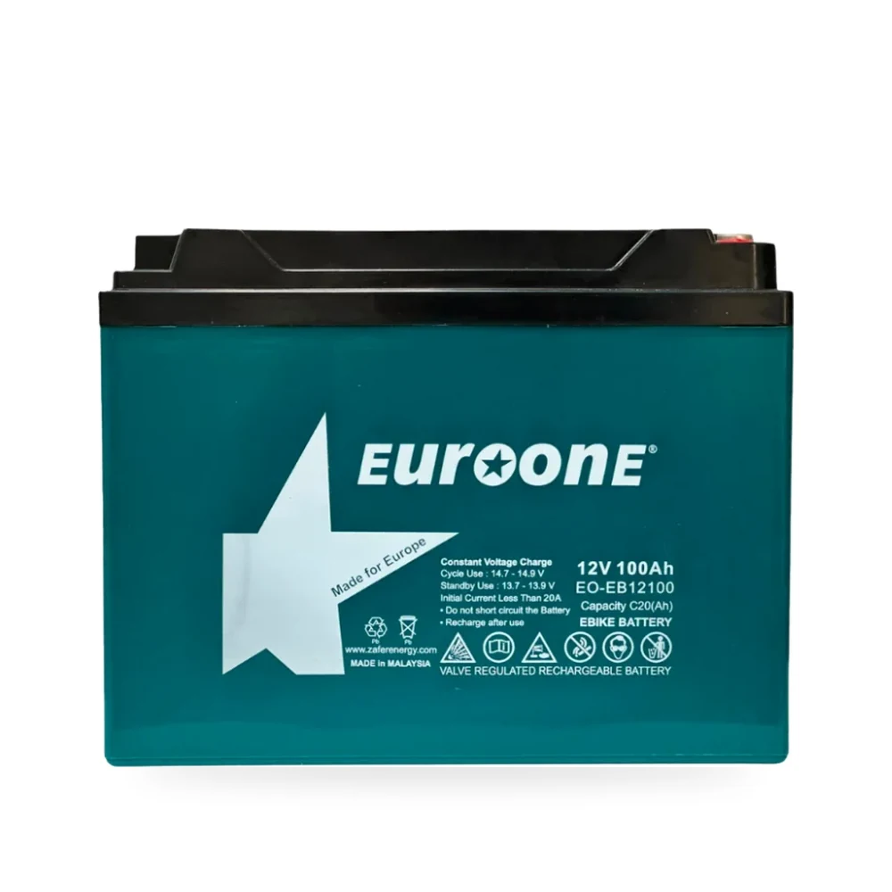 EuroOne EO-EB12100 Elektrikli Bisiklet Aküsü (12V 100Ah)