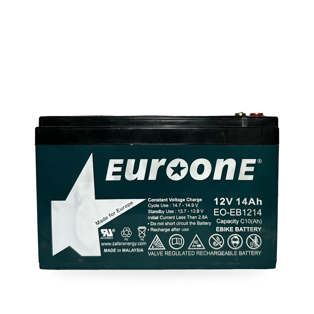 EuroOne EO-EB1214 Elektrikli Bisiklet Aküsü (12V 15Ah)