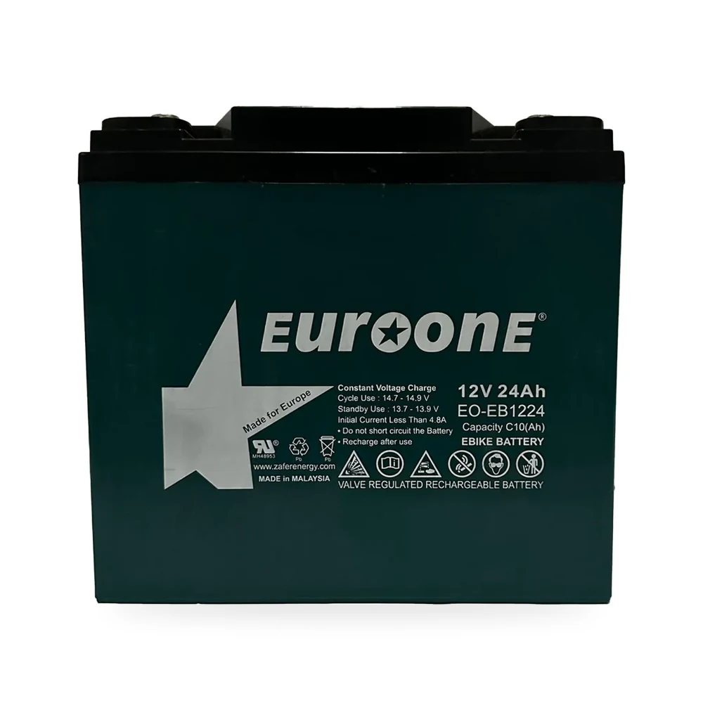 EuroOne EO-EB1224 Elektrikli Bisiklet Aküsü (12V 25Ah)