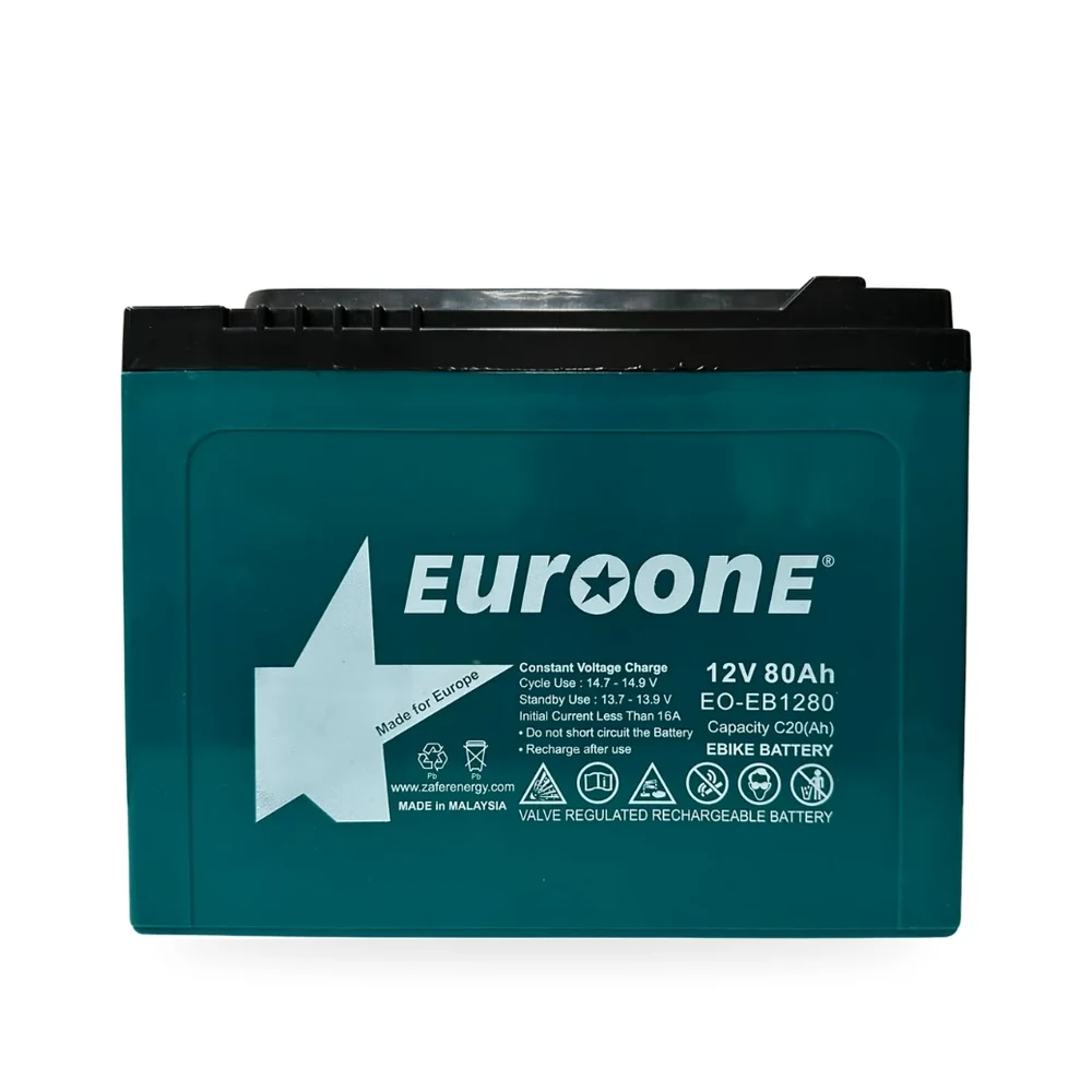 EuroOne EO-EB1280 Elektrikli Bisiklet Aküsü (12V)