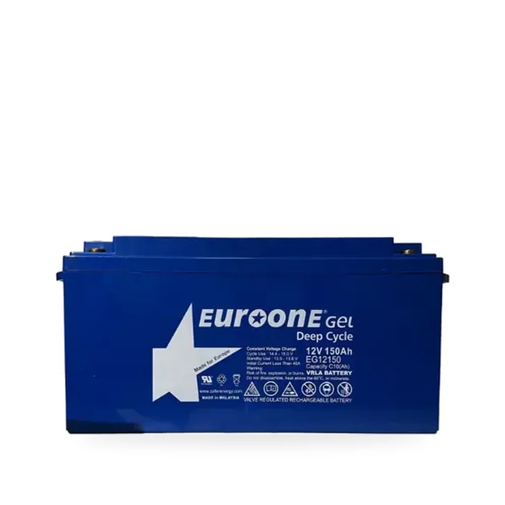 EuroOne EO-EG12150 Deep Cycle Jel Akü (12V 150Ah)