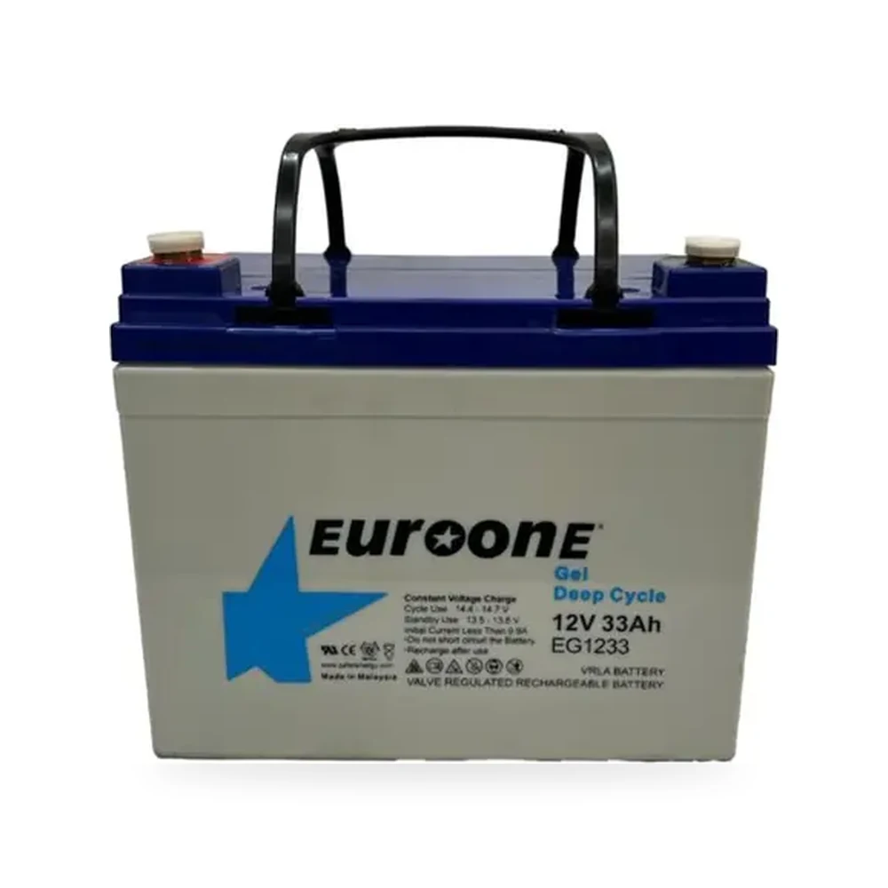 EuroOne EO-EG1233 Deep Cycle Jel Akü (12V 33Ah)