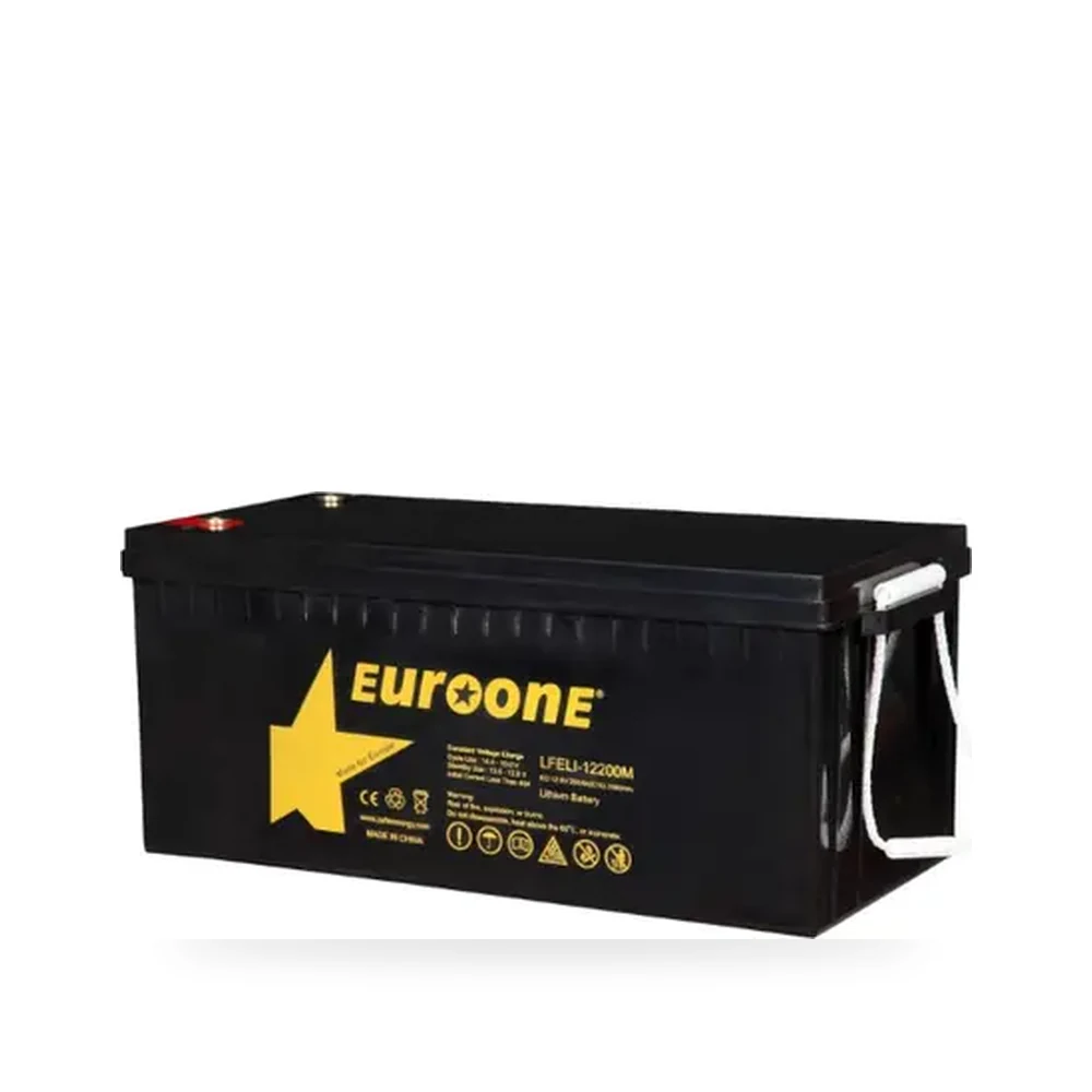EuroOne LFeLi-12200M Lityum Akü (12,8V 200Ah)